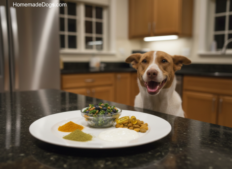 Homemade Dog Supplements for Seniors: 5 Natural Recipes for Aging Pups